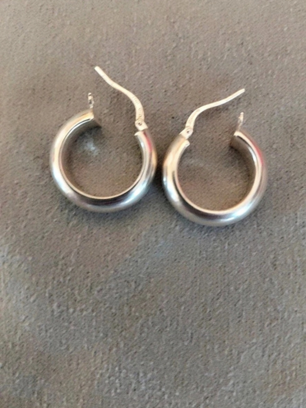 Silver Hoop Earrings